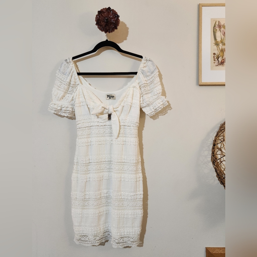 Show Me Your Mumu NWT S Honey Mini Lace Dress